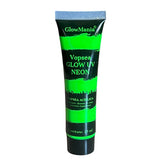 Vopsea glow uv neon pentru body painting cantitate 25 ml verde